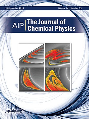 Capa do Journal of Chemical Physics