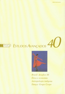 Capa Revista Estudos Avançados v14 n 40
