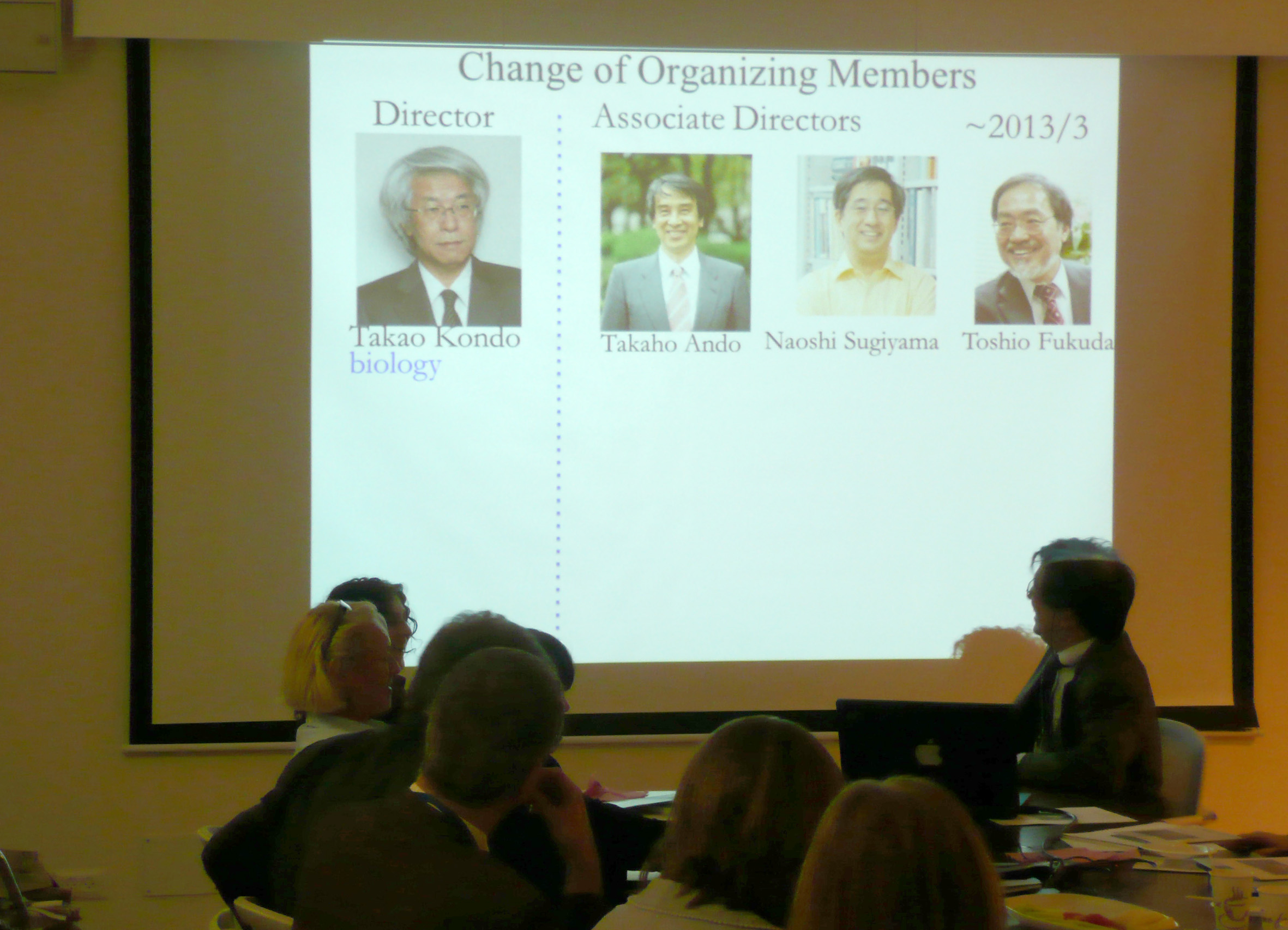 Naoshi Sugiyam, deputy dean of the IAR- Nagoya, speaking