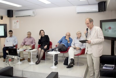 Eduardo Marques, José Álvaro Moisés, Heide Hackmann, Eduardo Viola, Pedro Jacobi and Martin Grossmann