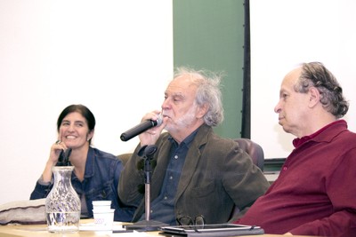 Minom Pinho, Massimo Canevacci and Renato Janine Ribeiro