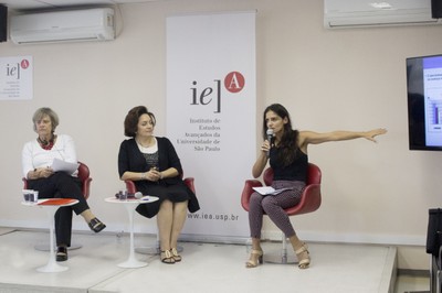 Vera Soares, Leila Saadé and Carolina Brito