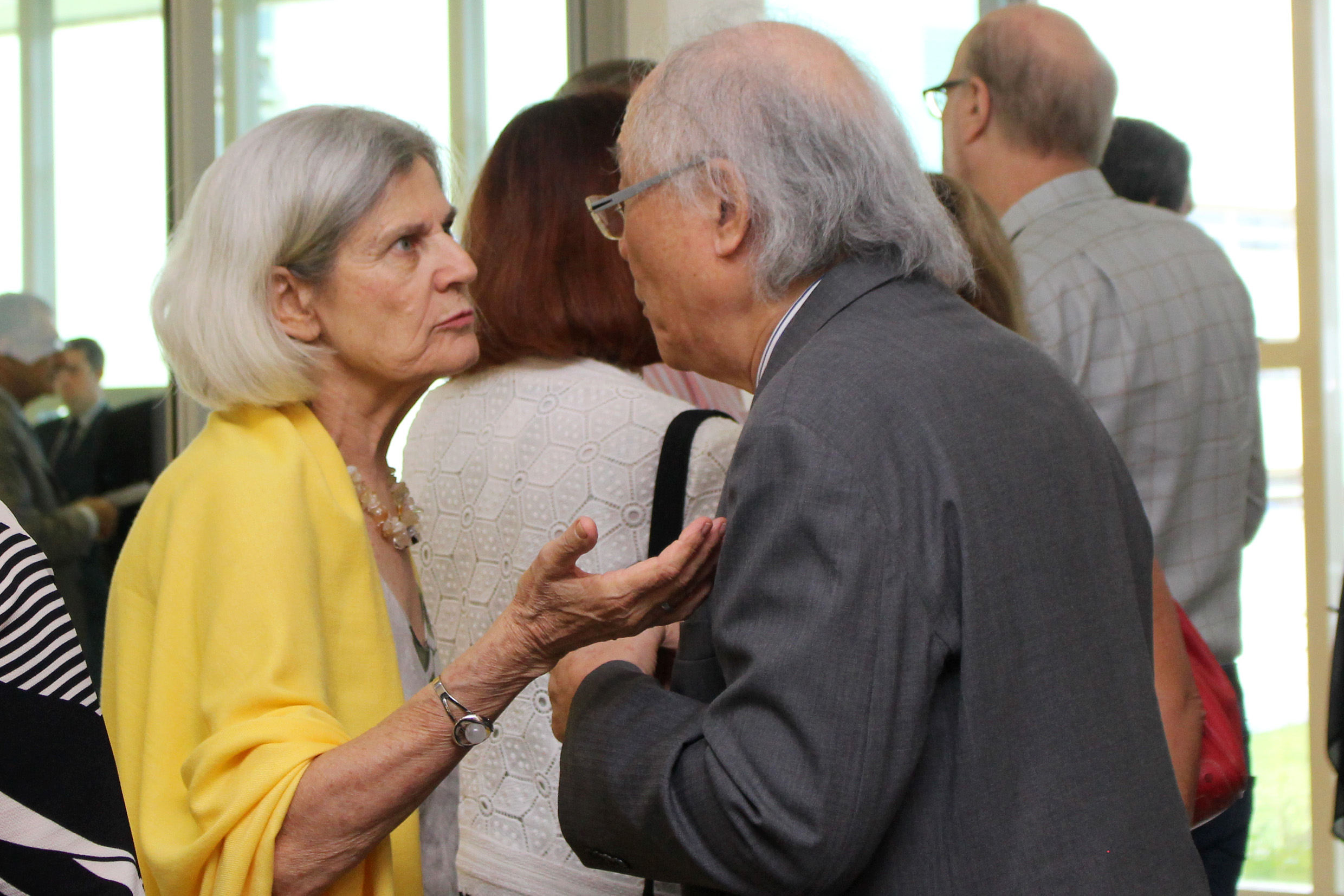Barbara Freitag and Ricardo Ohtake
