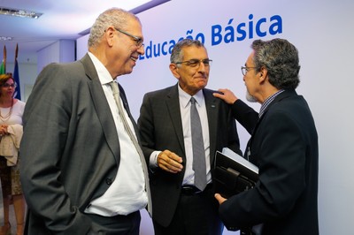 Sylvio Canuto, Vahan Agopyan and Nílson José Machado