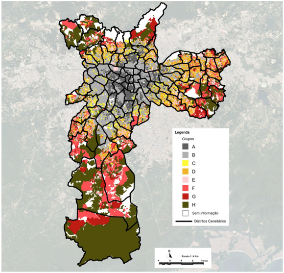 Padrões urbanos em São Paulo - 1