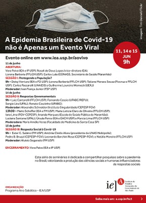 A Epidemia Brasileira de Covid-19 não é Apenas um Evento Viral