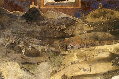 Afresco de Ambrogio Lorenzetti