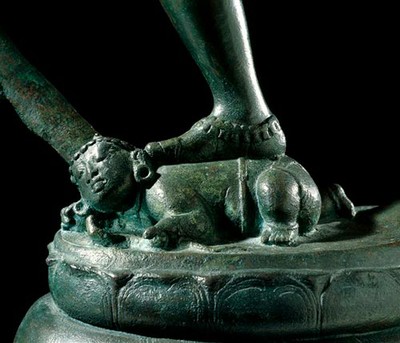 Apasmara - Escultura do British Museum