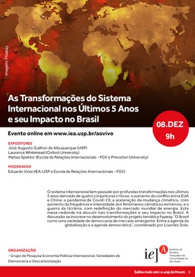 As Transformações do Sistema Internacional nos Últimos 5 Anos e seu Impacto no Brasil