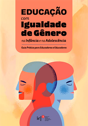 Capa do livro "Educação com Igualdade de Gênero na Infância e na Adolescência"