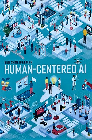 Capa do livro "Human-Centered AI"