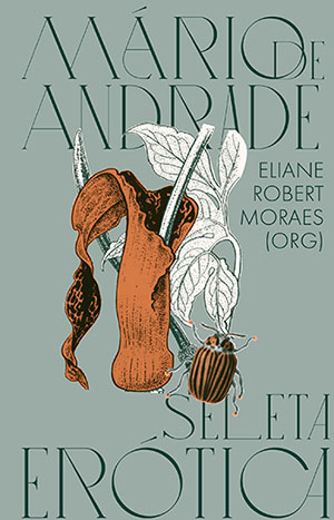 Capa do livro "Seleta Erótica de Mário de Andrade"