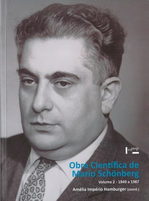 Capa Livro Obra Científica de Mário Schönberg - V2