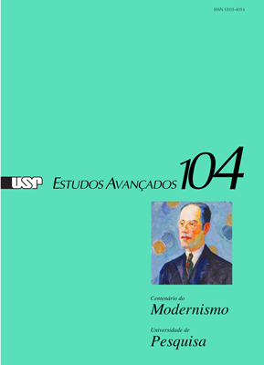 Capa Revista Estudos Avançados - 104