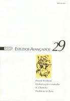 Capa Revista Estudos Avançados v11 n29