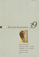 Capa Revista Estudos Avançados v14 n39