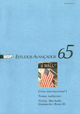 Capa Revista Estudos Avançados v23 n65 