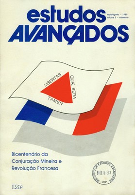 Capa Revista Estudos Avançados v3n6 