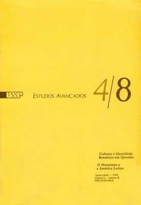 Capa Revista Estudos Avançados v4 n8 