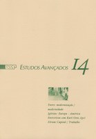 Capa Revista Estudos Avançados v6 n14 