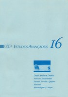Capa Revista Estudos Avançados v6 n16 