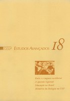 Capa Revista Estudos Avançados v7 n18