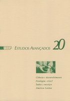 Capa Revista Estudos Avançados v8 n20 