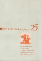 Capa Revista Estudos Avançados v9 n25 