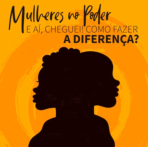 Cartaz do ciclo "Mulheres no Poder"