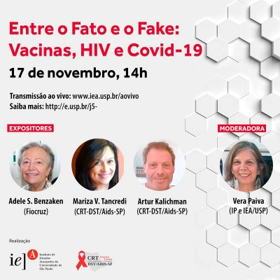 Entre o Fato e o Fake: Vacinas, HIV e Covid-19