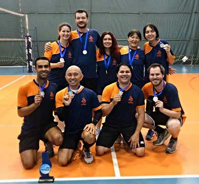 Equipe de voleibol do IEA - 2014