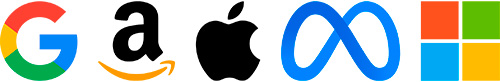 Logos de big techs