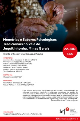 Memórias e Saberes Psicológicos Tradicionais no Vale do Jequitinhonha, Minas Gerais