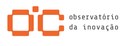 Logo OIC com assinatura laranja e cinza - horizontal
