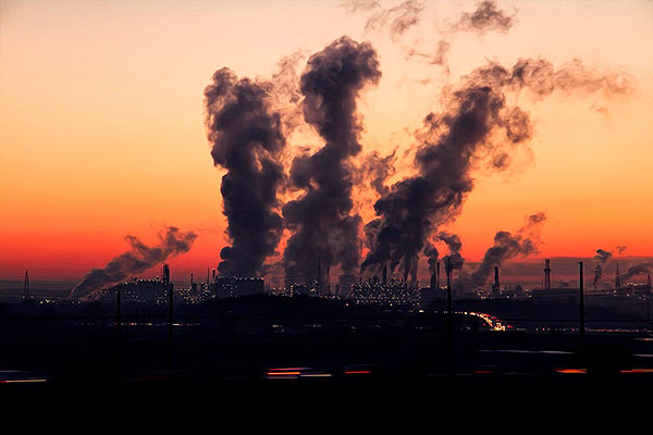 Poluição industrial