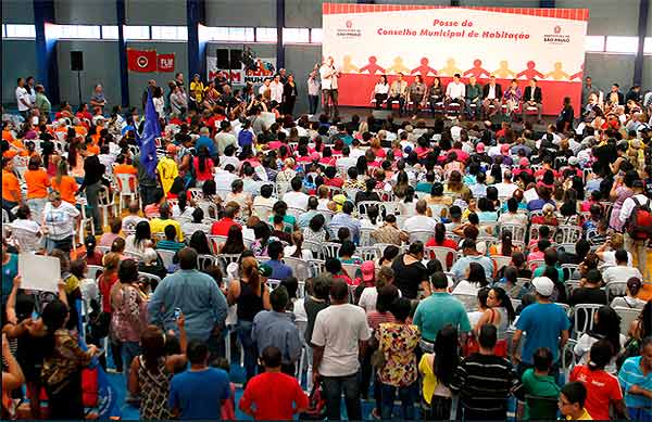 Posse do Conselho Municipal de Habitação da cidade de São Paulo - 2014