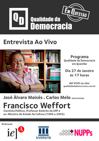 Qualidade da Democracia - Cartaz