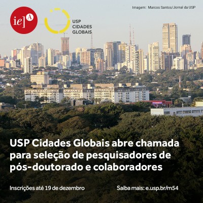 USP Cidades Globais abre chamada