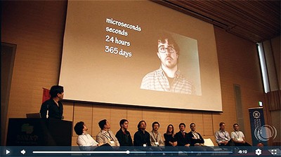 Vídeo da fase Nagoya da Intercontinental Academia sobre o "tempo"