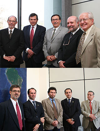 Visita delegação chilena