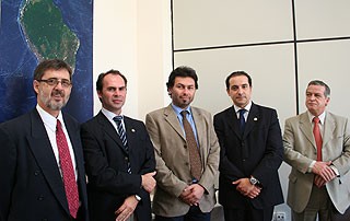 Visita delegação chilena