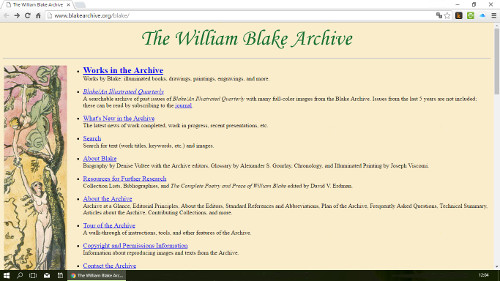 William Blake Archive