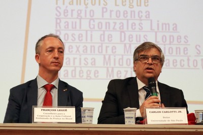 François Legué e Carlos Gilberto Carlotti Jr.