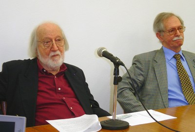 José Leite Lopes e Roberto Salmeron