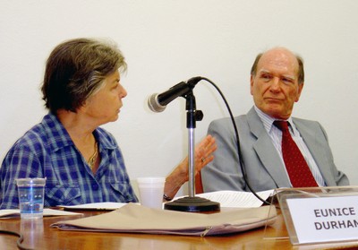 Eunice Durham e Gerhard Malnic