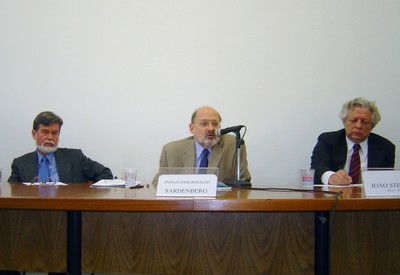 José Augusto Guilhon Albuquerque, Ronaldo Mota Sardenberg e João Steiner