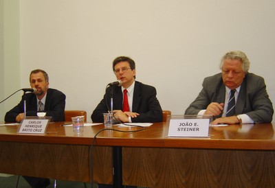 Luiz Nunes Oliveira, Carlos Henrique de Brito Cruz e João Steiner