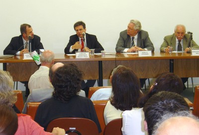 Luiz Nunes de Oliveira, Carlos Henrique de Brito Cruz, João Steiner e Adolpho José Melfi