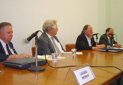 Lauro Morhy, João Steiner, Jacques Marcovitch e Marcos Macari