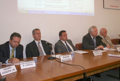 Luis Augusto Barbosa Cortez, Isaias Macedo, Roberto Rodrigues, João Steiner e Ignacy Sachs